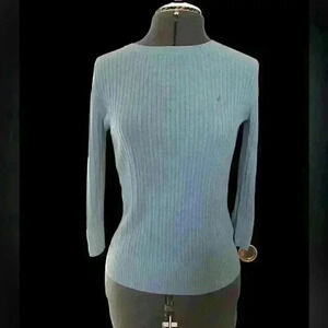 #vtg #vtgnautica ribbed braided knit women' s pullover SMALL